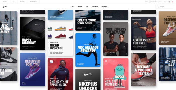 Nike omnichannel marketing and design consistency example